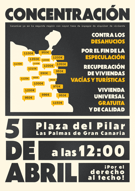 Cartel de Las Palmas de Gran Canaria