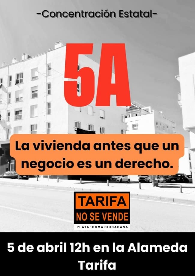 Cartel de Tarifa